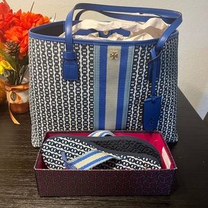 Tory Burch Tote & Matching Sandals